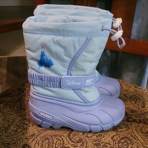 Disney Frozen Sorel Boots Size 12